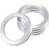 X AUTOHAUX 4 pz OD 78.1mm a ID 57.1mm in lega di alluminio auto Hub Centric Ring