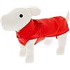 Ferribiella Spa Ferribiella Impermeabile per Cani Classic Rosso, 65-cm