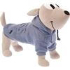 Ferribiella Spa Ferribiella Felpa Boss Blu per Cani, 25cm