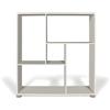 Da Valeria Modulo Libreria con 5 vani (L.80 x P.24 x H.83,5) cm, colore bianco nordico