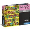 Clementoni Haring-1000 Adulti, Arte, Puzzle Quadri Famosi, Made In Italy, Colore 1000 Pezzi-Keith Haring, 39755