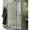 CSA Box Doccia Alice N.FBF 120 Box Doccia Porta Anta Battente Centrale - Colore Profilo : Cromo - Cristallo : Trasparente