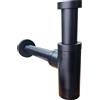 Jacuzzi Sifone d'arredo Nero opaco Jacuzzi | Rubinetteria tondo