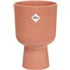 Elho Vibes Fold Coupe 14 - Vaso per Piante da Interno - 100% Plastica Riciclata - Ø 13.9 x H 21.0 cm - Rosa/Delicate Pink