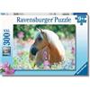 Ravensburger - Puzzle XXL Cavallo Tra I Fiori | Puzzle 9 Anni In Su | Puzzle Bambini Da 300 Pezzi In Regalo | Regalo Bambino 9 Anni 49 X 36 Cm | Puzzles Ravensburger