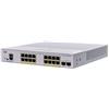 Cisco Business CBS350-16FP-2G Managed Switch | 16 porte GE | Full PoE | 2x1G SFP | Limited Lifetime Protection (CBS350-16FP-2G)