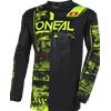 ONEAL Abbigliamento Abbigliamento Invernale Maglie Mtb Oneal O'neal Maglia A Maniche Lunghe Element Jersey Attack V.23 Black/neon Yellow