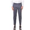 GABARDINE Pantalone in cotone blu