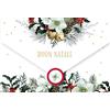 LINA OFFICINE GRAFICHE CREATIVE biglietto auguri natale italiano formato 16 x 11 portasoldi regalo natalizio 96-907