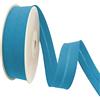 TEXTEX = Sbieco Largo 20 mm. 50% Cotone e 50% Poliestere. Pezzo da 10m - (Azzurro)