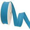 TEXTEX = Sbieco Largo 30 mm. 50% Cotone e 50% Poliestere. Pezzo da 10m - (Azzurro)