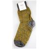 Hirsch Natur Calzino corto in lana sottile, motivo norvegese grigio