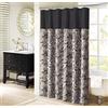 Madison Park Aubrey Tenda Doccia 72x72 Nero