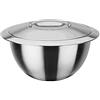GSW Stahlwaren GmbH - Ciotola Termica con Coperchio, 16 x 9,8 cm, 1,2 l, in Acciaio Inox, Argento, 30 x 16 x 9,8 cm