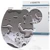 SCHÜTTE 80523 MDF HG - Sedile WC con abbassamento automatico, motivo decorativo