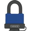 ABUS Lucchetto Aqua Safe 70IB/50 - Resistente alle Intemperie - Archetto in Acciaio Inox - Rivestimento in Plastica - Livello di Sicurezza 6
