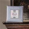 Cassera Casa - Lenzuola Sotto Con Angoli Elastici, 100% Percalle di Cotone 200Tc, Prodotto in Italia, Tinta Unita 18 Colori, Facile Stiro, (Singolo 90x200+28cm, Azzurro ghiaccio)