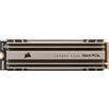 Corsair MP600 CORE M.2 NVMe PCIe x4 Gen4 Unità SSD, Fino a 4.950 MB/Sec, Velocità di Lettura Sequenziale e Una Velocità di Scrittura Sequenziale Fino a 3.700MB/sec, Alluminio, Grigio (Argento), 2 TB