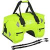 WILD HEART Borsa Da Sella Per Moto A Secco 70l Con Cinghie In Corda E Tasca Interna Impermeabile In Pvc 500d Per Viaggio, Moto E Così Via (verde fluorescente)