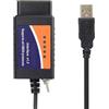 Alchiauto FOR Scan elm usb 327 obd elm 327switch modified elmconfig with HS-CAN/MS-CAN OBDII