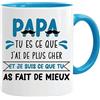 Jungle Mug Regalo di papà Tazza | Papà sei che ho di più caro e io sono quello che hai fatto meglio, regalo futuro papà - Natale papà - festa del papà - compleanno papà