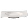 Villeroy & Boch NewWave Piattino per Zuppa, Premium Porcellana, Bianco, 15 cm