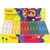 Jovi - PLASTILINA, Pasta da modellare a base vegetale, 30 x 50 grammi, Assortimento base, Colori vivaci e grande plasticità, Senza glutine, Ideale per bambini a partire da 2 anni (70B)