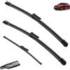 Set Braccio Tergicristallo Posteriore, Braccio Pulizia Parabrezza  5P0955707B Accessori Tergicristallo Auto per Seat Ibiza Leon