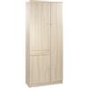 Sarmog Kit Armadio Multiuso Bagno con 6 Ripiani Regolabili H183 L77 P34 Cm Finitura Olmo Chiaro 323k