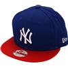 New Era MLB League Basic 59Fifty Los Angeles Dodgers Snapback cap, Uomo, Gray White, 7 7/8 (62.5 cm)