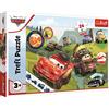 Trefl 24 Maxi-24 Pezzi Grandi, Colorati con Personaggi Disney, Intrattenimento creativo, Divertimento per bambini dai 3 anni Puzzle, Colore Cars, Auto Felici, 14352