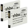 vhbw 2x batteria compatibile con Siemens Gigaset SL350, SL350H, SL400, SL400A, SL400H telefono fisso cordless (700mAh, 3,7V, Li-Ion)