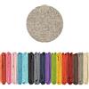 IlGruppone Il Gruppone Passione Casa Telo Arredo Tinta Unita in Cotone Panama Grandfoulard Copridivano Copriletto Sofà Made in Italy - Tortora - 1 Posto 280x170