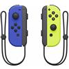 Nintendo Controller Nintendo Switch Set da 2 Joystick, Blu e Giallo Neon