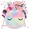 Anpro Trucchi Bambina Set, 41 Pezzi Set di Trucchi per Bambini e Bambine, per ragazze, Giocattoli, Halloween, Natale, Regalo di Compleanno per Ragazze 4, 5, 6, 7, 8, 9, 10 anni