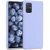 kwmobile Cover per Samsung Galaxy A71 Custodia - Back Case per Smartphone in Silicone TPU - Protezione Gommata - lavanda pastello