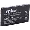 vhbw Batteria Li-Ion adatta per Siemens Gigaset SL400, SL400A, SL400H, SL 400 AH-V30145 sostituisce K1310K-X444, V30145-K1310-X445 ecc. 700mAh