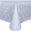 Home Direct Tovaglia in tela cerata plastificata, Proteggi tavolo, rettangolare 140 x 180cm Grigio chiaro