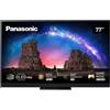Panasonic Oled TV 4k TX-77MZ2000E 77 pollici Smart Tv Master OLED Ultimate Processore HCX Pro AI Modalita' Game Extreme