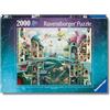 Ravensburger - Puzzle 2000 Pezzi Se I Pesci Potessero Camminare | Puzzle 2000 Pezzi | Rompicapo Adulti E Bambini Dai 14 Anni In Su | Regalo Per Bambini E Adulti | Misure 98x75cm