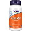 Now Foods Olio di krill, 1000 mg, con EPA, DHA e Astaxantina, dose elevata, 60 softgel, Testato in laboratorio, Senza soia, Senza glutine, Non OGM