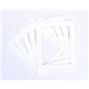Frame Company Set di 10 cornici portafoto da Montare Bianco, Bianco, 7x5 for Image Size 6x4