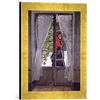 kunst für alle 'Immagine incorniciata di Claude Monet The Red Cape C.1870, Stampata, 30 x 40 cm, nel Quadro Immagini Fatti a Mano di Alta qualità Oro Raya