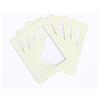 Frame Company Set di 10 cornici portafoto da Montare Bianco, Avorio, 10x8 for Image Size 7x5