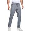 ZOXOZ Pantaloni Sportivi Uomo Cotone Pantaloni da Jogging Sportivo Pantaloni di Tuta Slim Fit con Tasche Zip Blu 2XL