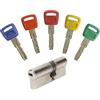 Bricard Cilindro Bricard Olympia 30+40. 5 Chiavi, Argento