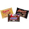 CAIYA Tris Minis Mars, Snickers e Twix Barrette Assortite di Cioccolato al Latte con Caramello e Biscotto 170g