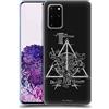 Head Case Designs Licenza Ufficiale Harry Potter Symbole Triangolo Deathly Hallows XIV Custodia Cover in Morbido Gel Compatibile con Samsung Galaxy S20+ / S20+ 5G