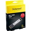 Intenso M.2 SSD Pc Mac interno SATA III Top Performance, 512 GB, 520Mb/s Nuovo