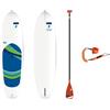 Tahe - Bic Sport Sup Rigido 11'0" Cross TT 113650 + Pagaia Alu + Leash TAHE / Bic Sport